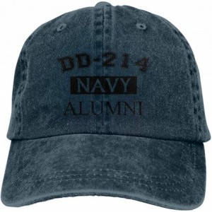 Baseball Caps US Navy Alumni Adjustable Baseball Caps Denim Hats Cowboy Sport Outdoor - Navy - C118QLNTKA0 $27.98
