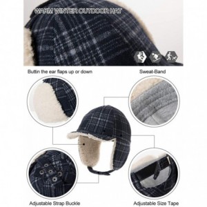 Baseball Caps Wool/Cotton/Washed Baseball Cap Earflap Elmer Fudd Hat All Season Fashion Unisex 56-61CM - 00810_dark Gray - CD...