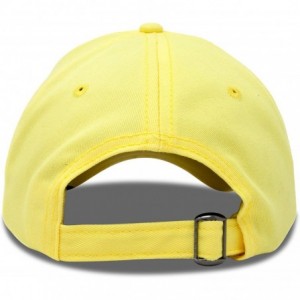 Baseball Caps Rainbow Baseball Cap Womens Hats Cute Hat Soft Cotton Caps - Minion Yellow - C218MD3GYOU $22.24