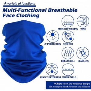 Balaclavas Summer UV Protection Face Covers Neck Gaiter Breathable Summer Bandana - C71954QQHGM $32.24