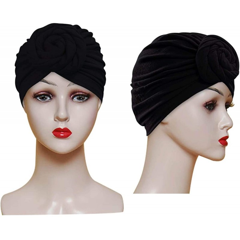 Women Pre-Tied Bonnet Turban for Women Printed Turban African Pattern ...