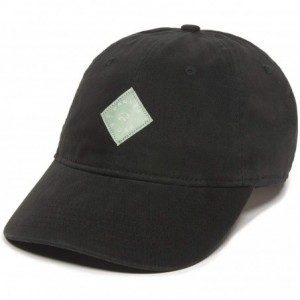 Baseball Caps Trek Woven Label Patch Ladies Fit Dad Hat - Adjustable Baseball Cap w/Tuck Closure - Black - CD18OTI40O4 $49.11