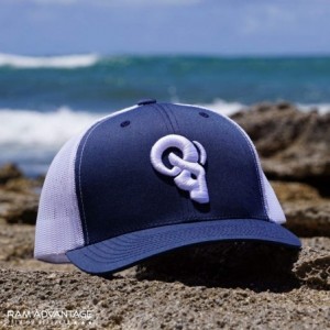 Baseball Caps Trucker Hat - Snapback Two-Tone Mesh Durable Comfortable Fit Premium Quality - Blue / White - C418WRE80RU $45.99