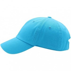 Baseball Caps Baseball Cap for Men Women - 100% Cotton Classic Dad Hat - Aqua - CO18EE4G842 $17.87