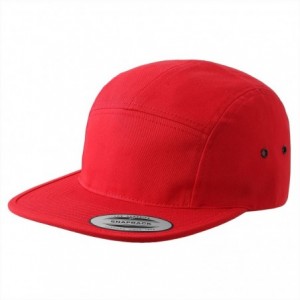 Baseball Caps Men's Flexfit Classic Jockey Cap Clip-Closure Adjustable hat 7005 - Red - C011LN0Y2L1 $24.02