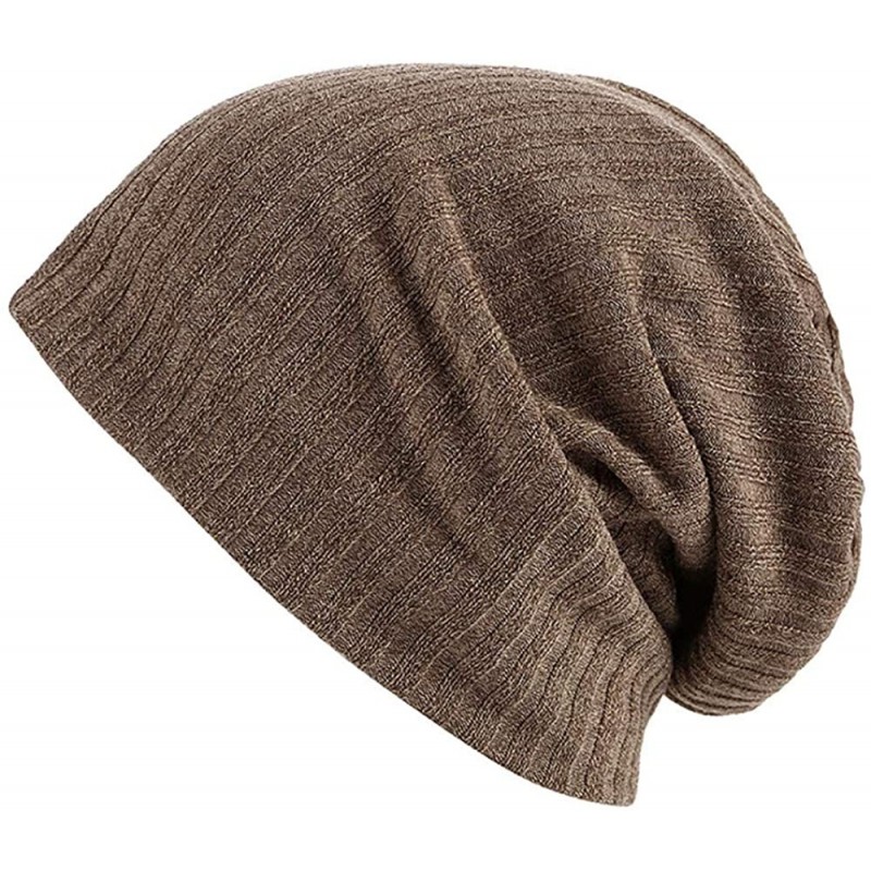 Skullies & Beanies Women's Solid Color Wool Knit Hats Earmuffs Parent-Child Caps - Khaki5 - CL18UQTTL27 $22.69