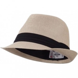 Hatter Layer Pleated Solid Fedora