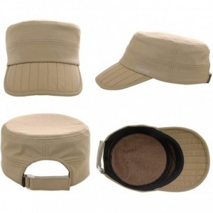 Baseball Caps UPF50 Quick-Dry Baseball Cap Free-Size Trucker Sun Dad Hat Hiking Outdoor Unisex - 00036_khaki - C418SQ0RCR4 $3...