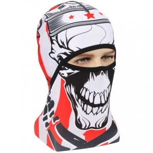 Balaclavas Unisex Windproof Balaclava Face Mask Breathable Headwear - Skull King - CB188ARCU4Z $23.58