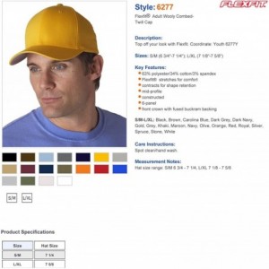 Baseball Caps Wooly 6-Panel Cap - White - CC11NSHSX5D $27.27