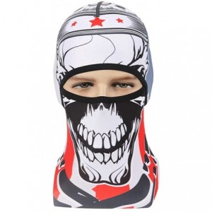 Balaclavas Unisex Windproof Balaclava Face Mask Breathable Headwear - Skull King - CB188ARCU4Z $23.58