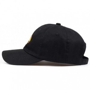 Baseball Caps 1996 Movie Space Jam Cap Fashion Curved Chapeau 3D Dad Hat - Black - CN18DL4TKHE $20.25