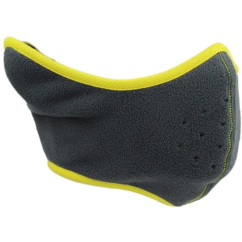 Balaclavas Cycling Winter Ski Earmuffs Protect Face Outdoor Headgear Gray&Yellow - CY11RSNIUOH $29.87