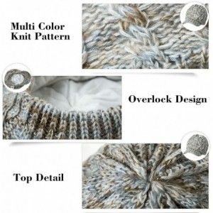 Skullies & Beanies Womens Knit Newsboy Cap Warm Lined Winter Hat 100% Soft Acrylic with Visor - 69242_blackgray - CA12O5PUXR6...