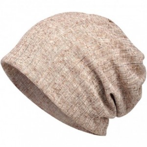 Skullies & Beanies Slouchy Hats for Women-Chemo Hair Loss Turban Solid Color Head Wrap Beanie Scarf Cap - CS198030A9M $18.54