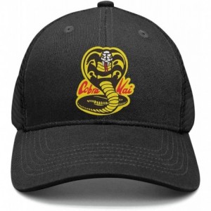 Baseball Caps Man Cool Cobra Snake Kai Baseball Cap Trucker hat - Black - CR18I3DO2I0 $34.10