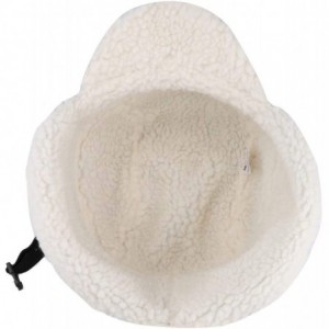Skullies & Beanies Men's Fleece Warm Winter Hats with Visor Windproof Earflap Skull Cap - Brite Grey - CR18Z2R30CY $22.59