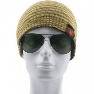 Skullies & Beanies Warm Hat Mens Winter Fashion Knit Slouchy Outdoor Beanie Lightweight Skull Cap - Coffee - CA1872W7G8L $16.50