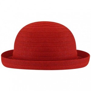 Sun Hats Women Sebastopol Sightseer Sun Hat - Red - CL112IR33SL $32.68