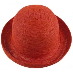 Sun Hats Women Sebastopol Sightseer Sun Hat - Red - CL112IR33SL $31.06