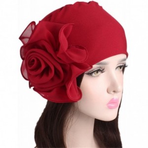 Skullies & Beanies Stretchy Patients Bandanas African - Wine - CH18D7KXX7N $18.37