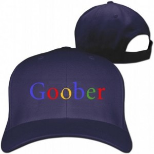 Skullies & Beanies Funny Design Goober Search Designer Trucker Cap Peaked Hat Unisex Baseball Hats - Navy - CE18G8XZ0DW $27.73
