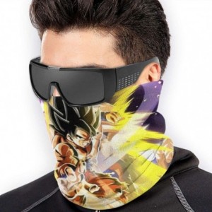 Balaclavas Dragon Ball Z Goku Face Bandana Mask-Neck Gaiter Half Face Mask for Outdoors- Festivals- Sports - C9197SEG30A $41.07