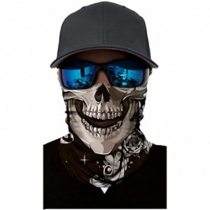 Balaclavas Face Mask Seamless Rave Bandana Dust Wind Sun UV Protection Neck Gaiter Mask Headwear Balaclava Face Scarf - C5197...