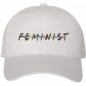 Baseball Caps Feminist Baseball Cap - Womens March Unisex Hats - White - C918NH6HTR5 $37.52