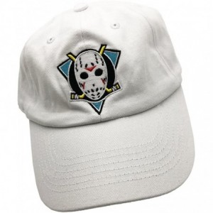 Baseball Caps Mighty Jason's Dad hat Baseball Cap Embroidered Cap Adjustable Cotton Hat Unisex - White - CT187G9X6C9 $24.58