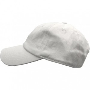Baseball Caps Mighty Jason's Dad hat Baseball Cap Embroidered Cap Adjustable Cotton Hat Unisex - White - CT187G9X6C9 $24.58