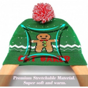 Skullies & Beanies LED Light Up Beanie Hat Christmas Cap for Women Children- Party- Bar - Multicolor-026 - CG18WH9E8QH $31.11