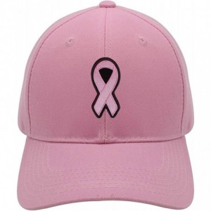 Baseball Caps Hat - Women's Adjustable Cap - Breast Cancer Awareness - Pink - CI18I5MYI6I $47.14