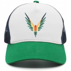 Baseball Caps Maverick Bird Logo Black Cap Hat One Size Snapback - 0logan Sun Conure-25 - CK18LTEU6Q4 $34.79