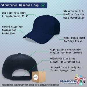 Baseball Caps Baseball Cap Silver Letters Chef Embroidery Dad Hats for Men & Women 1 Size - Navy - C411RQEKY3D $32.45