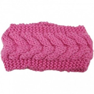 Headbands Winter Ear Headwrap Crochet Knitted Headband Hairband(n1266) - Rose - CS189O52439 $28.42