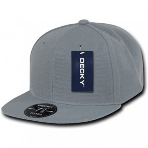 Baseball Caps Retro Fitted Cap - Grey - CS1199QDAUT $28.71