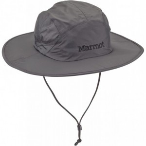 Sun Hats Marmot- PreCip Safari Hat - Slate Grey - C7111IHWK45 $72.86