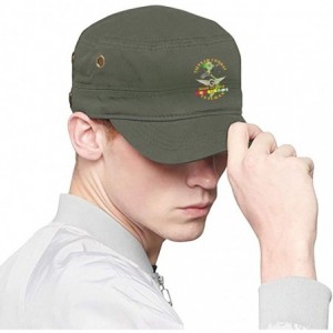 Baseball Caps Vietnam Combat Avn Vet Door Gunner Air Assault Cadet Army Cap Flat Top Sun Cap Military Style Cap - Moss Green ...