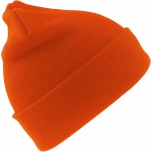 Skullies & Beanies Wooly Thinsulate Ski Beanie Hat - Navy - CI110WFNM05 $23.57