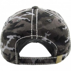 Baseball Caps Outdoor Hunting Tactical Distressed Baseball Cap Dad Hats Adjustable Unisex - CJ18NNXS4IE $27.01
