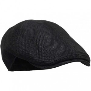 Newsboy Caps Flat Cap Summer Cool Ivy Style Neutral Color Newsboy Hat AM3998 - Easy_black - CY18W67ENMA $30.80