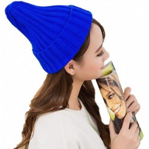 Skullies & Beanies Winter Knit Beanie Cap Ski Hat Casual Hats Warm Caps for Men Women - L - C118IM4QR93 $16.04