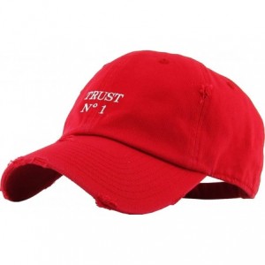 Baseball Caps Dad Hat Trust No One Hustle Savage Vibe Baseball Cap Adjustable Cotton Vintage - (8.1) Red Trust No1 Vintage - ...