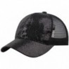 Baseball Caps Baseball Hat CieKen Ponytail Baseball Cap 2019 Women Sequins Shiny Messy Bun Snapback Hat Sun Caps - Black - CG...