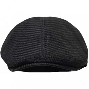 Newsboy Caps Flat Cap Summer Cool Ivy Style Neutral Color Newsboy Hat AM3998 - Easy_black - CY18W67ENMA $25.55