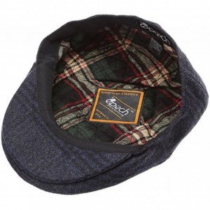 Newsboy Caps Men's Premium Wool Blend Classic Flat IVY newsboy Collection Hat - 2363-navy - C012NEO7H6Y $31.60