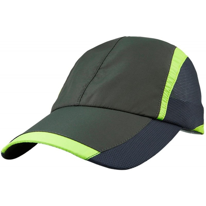 Baseball Caps Unisex Baseball Cap-Lightweight Breathable Running Quick Dry Sport Hat - Style 3 Green - CE18D3QCXWM $22.55
