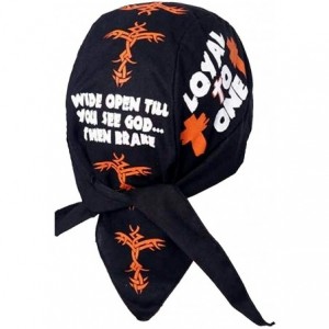 Skullies & Beanies Skull Cap Biker Caps Headwraps Doo Rags - Loyal to One - CB12ELHMHG9 $26.93