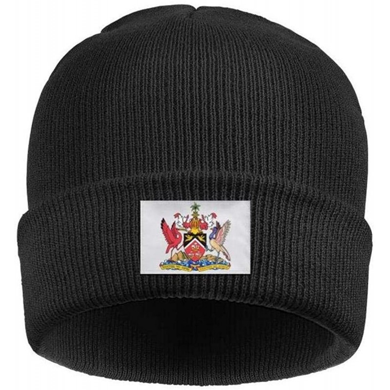 Skullies & Beanies Beanie Hat Three Percenter 1776 Symbol Winter Soft Thick Warm Casual Knit Hat- Men and Women - Black-165 -...